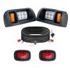 Shu-Ran LED Golf Cart Headight Taillight Kit for Club Car Ds 1993-UP 12V Upgrade Basic Light Kit Compatible with Club Car DS view 1