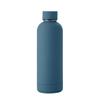 FAMKX 17oz Stainless Steel Insulated Narrow Mouth Sports Water Bottle, Double wall Cola Shape Vacuum flask (500ml, Navy) view 1