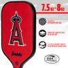 Franklin Sports MLB Los Angeles Angels Pickleball Paddle - Official MLB Team Rackets - USAP (USAPA) Approved Premium Quality Pickleball Paddles - Authentic Team Logos + Colors view 3