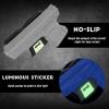 Adoreal Magnetic Gun Holder with Safety Trigger Guard Protection, Gun Mount for Car, Vehicle, Truck, Walls, Desks, Gun Magnet for Pistols Revolver Shotgun Wall Mount Lock Luminous Sticker Design view 2