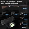 Adoreal Magnetic Gun Holder with Safety Trigger Guard Protection, Gun Mount for Car, Vehicle, Truck, Walls, Desks, Gun Magnet for Pistols Revolver Shotgun Wall Mount Lock Luminous Sticker Design view 3