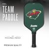 Franklin Sports NHL Minnesota Wild Pickleball Paddle - Official NHL Team Rackets - USAP (USAPA) Approved Premium Quality Pickleball Paddles - Authentic Team Logos + Colors view 2