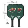 Franklin Sports NHL Minnesota Wild Pickleball Paddle - Official NHL Team Rackets - USAP (USAPA) Approved Premium Quality Pickleball Paddles - Authentic Team Logos + Colors view 3