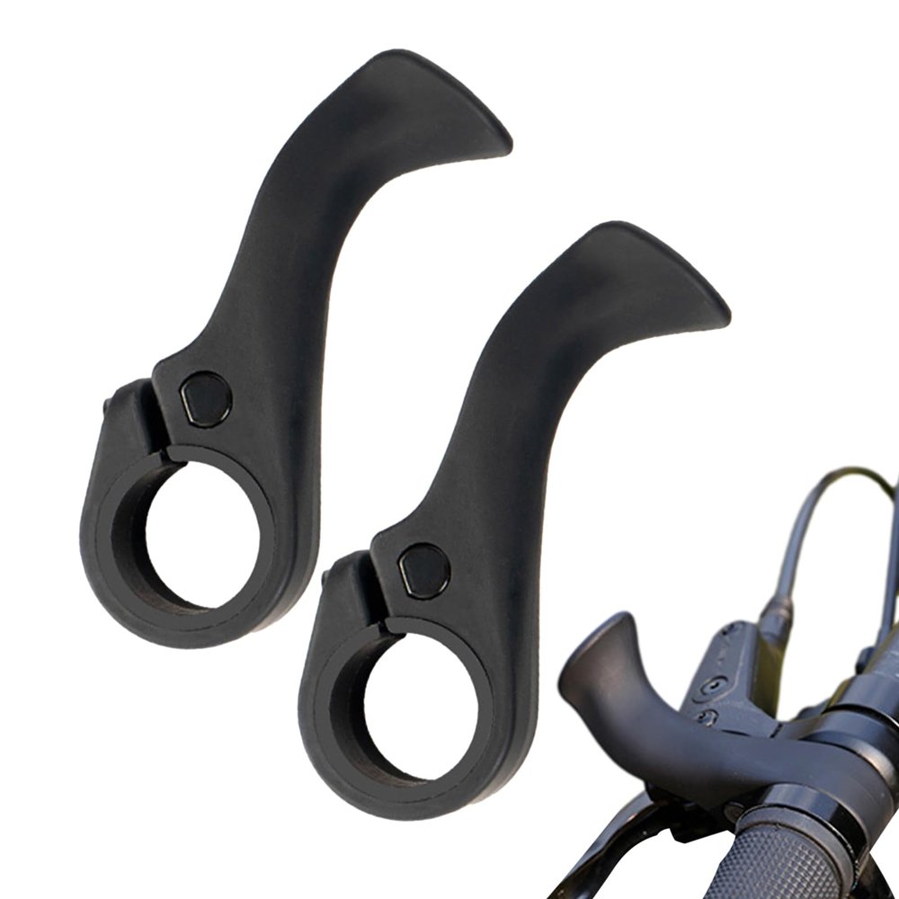 Kumprohu Mountain Handlebar Ends - Ergonomic Bar Ends for Fatigue Reduction - Cycling Accessories for Mountain, Tricycle, Folding Bikes, Road, Speed