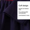 Toddler Girls Dresses Cotton Casual Long Sleeve Cartoon Appliques Dress Tunic Shirt Clothes (Dark Blue, 6-7 Years) view 2