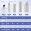 HASLE OUTFITTERS Insulated Water Bottle 16 oz Double Wall Vacuum Stainless Steel Water Bottle Leak Proof for School Wide Mouth with Straw Lid & Spout Lid Keeps Cold and Hot(Candy,8pack) view 3