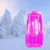 Children's Double Sledge, Thickened Wear-Resistant Sledge, Plastic Sledge Board, Winter Sledge view 1
