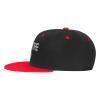 Hoteiles Pawdre Flat Bill Hats Snapback Hat Brim Baseball Cap for Men Adjustable,White view 3