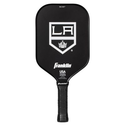 Franklin Sports NHL LA Kings Pickleball Paddle - Official NHL Team Rackets - USAP (USAPA) Approved Premium Quality Pickleball Paddles - Authentic Team Logos + Colors