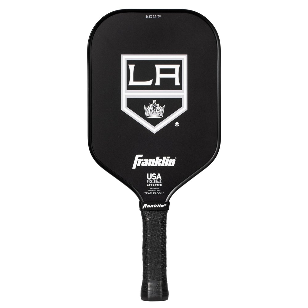 Franklin Sports NHL LA Kings Pickleball Paddle - Official NHL Team Rackets - USAP (USAPA) Approved Premium Quality Pickleball Paddles - Authentic Team Logos + Colors