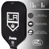 Franklin Sports NHL LA Kings Pickleball Paddle - Official NHL Team Rackets - USAP (USAPA) Approved Premium Quality Pickleball Paddles - Authentic Team Logos + Colors view 4