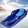 Thickened Double Sledges, Children's Sledges, Sledges with Backrests, Multi-Coloured Plastic Sledges view 1