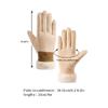 Cozy Gloves Women's Winter Thickened Touch Screen Warm Windproof Cold Cycling Thick Gloves Student 1 Pair Gift view 2