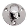 Heavy Dudy 316 Stainless Steel Boat Round Base,30/45/60/90 Marine Yacht Hand Rail Fitting Rail Tube Stanchion Base Column Accessories -1Pack (Inner Diameter:1 inch, Option90 Degree) view 1