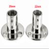 Heavy Dudy 316 Stainless Steel Boat Round Base,30/45/60/90 Marine Yacht Hand Rail Fitting Rail Tube Stanchion Base Column Accessories -1Pack (Inner Diameter:1 inch, Option90 Degree) view 2