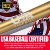 Franklin Sports Metal Youth Baseball Bat - Heist Kids Bats for Ages 8-12 - 2 5/8" Inch Big Barrel - Youth Drop -9 - USA Baseball Approved - 29" Inch / 20oz. - Black Heist 900 view 2