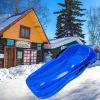 Two-Person Sledges, Children's Sledges, Thickened Plastic Sledges, Sledges with Backrests and Pull Ropes view 1
