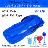 Two-Person Sledges, Children's Sledges, Thickened Plastic Sledges, Sledges with Backrests and Pull Ropes view 2
