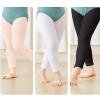 Daydance Black Toddler Girl's Footless Tights for School, Dance, Ballet, Gymnastics 90D view 3