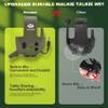Hocazor W01 Walkie Talkies Compatible with Walker's Razor Slim Electronic Ear Muffs, Handsfree Communication for Outdoors Hunting Shooting Construction Sites Work Shop, Green view 2