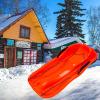 Two-Person Sledges, Children's Sledges, Thickened Plastic Sledges, Sledges with Backrests and Pull Ropes view 1