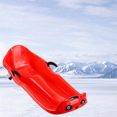 Double Handle Children's Sled, Anti-Freeze and Wear-Resistant Sled, Double Thickened Sled, Sled with Pull Rope