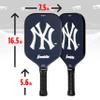 Franklin Sports MLB New York Yankees Pickleball Paddle - Official MLB Team Rackets - USAP (USAPA) Approved Premium Quality Pickleball Paddles - Authentic Team Logos + Colors view 2