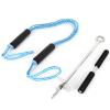 SCITOO 18" Boat Sand Anchor Kit 316 Stainless Steel for Jet Ski,PWC,Floats,Pontoon,Kayak,Canoe Comes with Rope Easy to Adjust view 1