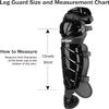 Beutyal Baseball Softball Catcher Leg Guards Shin Guards Youth 12 Inch view 2