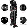 Beutyal Baseball Softball Catcher Leg Guards Shin Guards Youth 12 Inch view 4