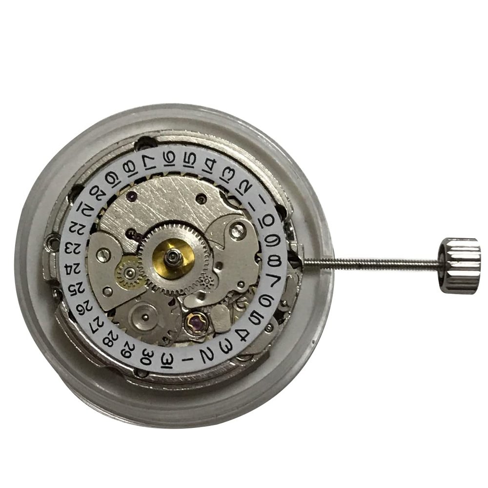 ZEZEFUFU Replacement Automatic Watch Movement Wristwatch Metal Replacemnet Parts for Seagull ST6