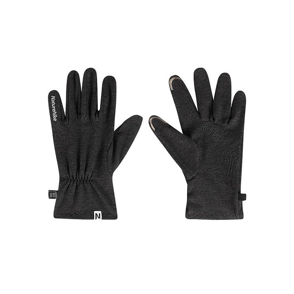 windhike Naturehike Winter Gloves for Men Women|Touch Screen Lightweight Winter Gloves|for Urban,Travel,Driving,Camping,Hiking (Black, XL)