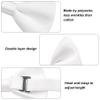 Kids Bow Ties Solid Color Satin Bow Tie for Child Boys Toddlers Wedding Party Dress up (White, kids) view 3