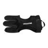 ulafbwur Archery 1Pc Mumian Archery Gloves Breathable Sweat Adsorbed Multi-Purpose Handmade Shooting Hunting Three Finger Gloves for Outdoor Three Finger view 1