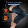 Mcolics Basketball Knee Pads for Kids Youth Adults Protective Padded Compression Long Leg Sleeves Sports Gear for Volleyball Baseball Football 1 Pair (Large, Blue) view 3