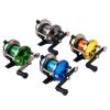 Metal Winter Mini Trolling Ice Fishing Reel Spinning Wheel Fish Tackle Tool with Line view 2