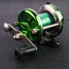 Metal Winter Mini Trolling Ice Fishing Reel Spinning Wheel Fish Tackle Tool with Line view 4