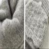 Flush of Dawn Winter Wool Gloves Women Convertible Fingerless Gloves Thickened Warm Fleece Knitted Gloves Touchscreen Gloves (Gray) view 2