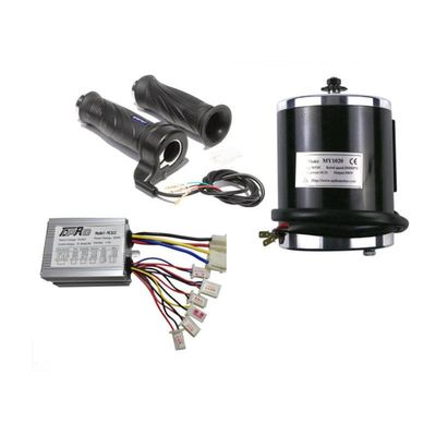 YC Yier 36V 500W Brush Motor Speed Controller Throttle Grips MY1016 2750RPM for Electric Bicycle Scooter ATV Quad Go Kart E Bike Drift Trike Tricycle 4 Wheelers Dolly Cart DIY Parts