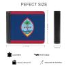 Vafogehu Guam Flag Men's Short Wallet, Suitable for Business/travel/Christmas/Commemorative Day/birthday Gift view 2