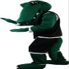 Crocodile Mascot Costume Adult Size for Men & Women with Built-in Fan Inside the Head view 3