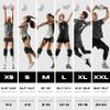 Queen Wear Volleyball Knee Pads for Men and Women  Perfect Protection for Indoor Sports, Ballet, Modern Dance  Sleek Black 4Pro (XXL) view 4