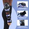 AIDY-PRO Kids Knee Pads and Elbow Pads Set Skateboard Protective Gear, 6 in 1 Knee Guards Kids Wrist Guards for Roller Skating Skateboarding Biking Blue view 3
