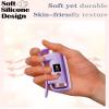 BUniq Hand Warmers 2000mAh Reusable Hand Warmers 360Surround Heating Hand Warmers Rechargeable 4 Heating Settings Hand Warmers for Winter Christmas Men and Women(Purple) view 4