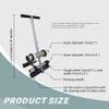 RESKIU Court Line Tape Machine, Court Line Tape Machine with Drawing Circle Kit, Floor Tape Applicator, Easy to Use and Labor-Saving,for Basketball Courts,Roads,Parking Lots,Badminton Courts view 3