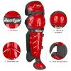 Beutyal Baseball Softball Catcher Leg Guards Shin Guards Youth 12 Inch view 4