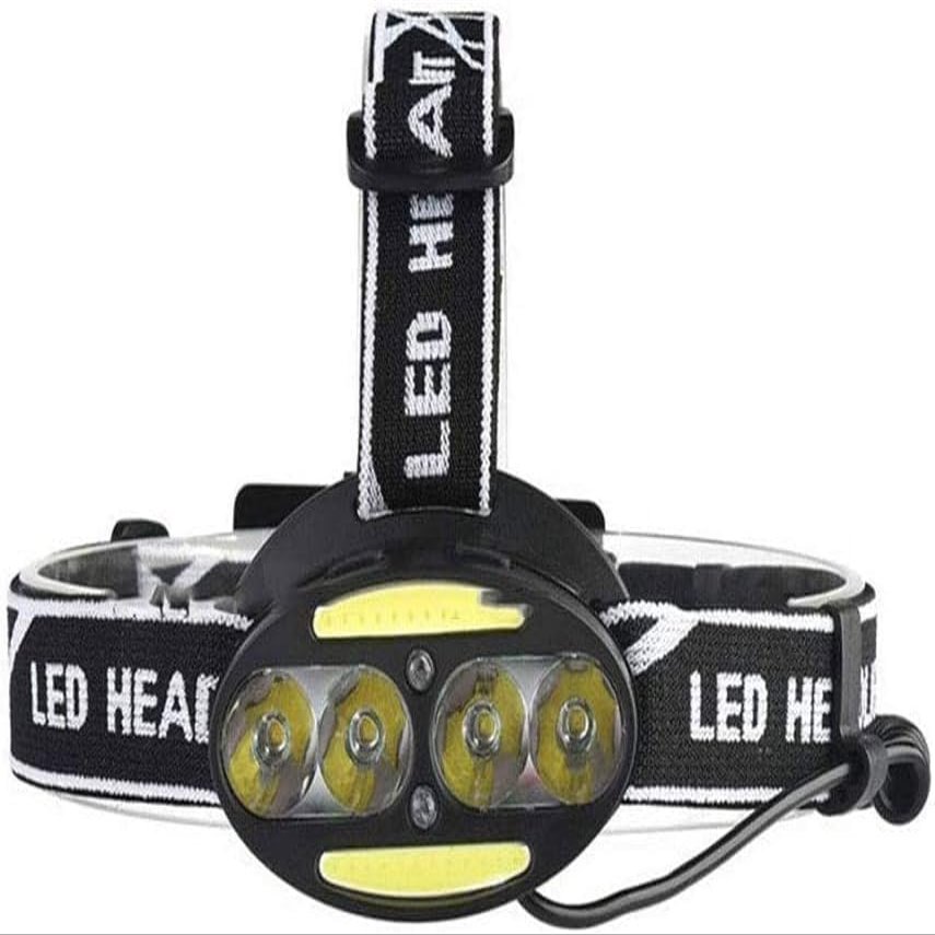 LatUde LED Head Torch,Led Headlamp Super Bright Single Head Lights Fishing Comping Headlights Zoomable Rechargeable Lamps