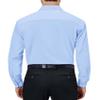 Alimens & Gentle Mens Dress Shirts Blue Long Sleeve Button Up Shirt Wrinkle Free Stretch Regular Fit Business Casual Shirts view 2