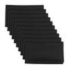 10PCS Gun Cleaning Cloth Rags12 x12 - Gun Cloth Microfiber Towel Lint Free Gun Cloth, Gun Cleaning Wipes Great for All Gun Firearm Cleaning Cleaner Protection,ProfessionalBlack view 1