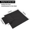 10PCS Gun Cleaning Cloth Rags12 x12 - Gun Cloth Microfiber Towel Lint Free Gun Cloth, Gun Cleaning Wipes Great for All Gun Firearm Cleaning Cleaner Protection,ProfessionalBlack view 2
